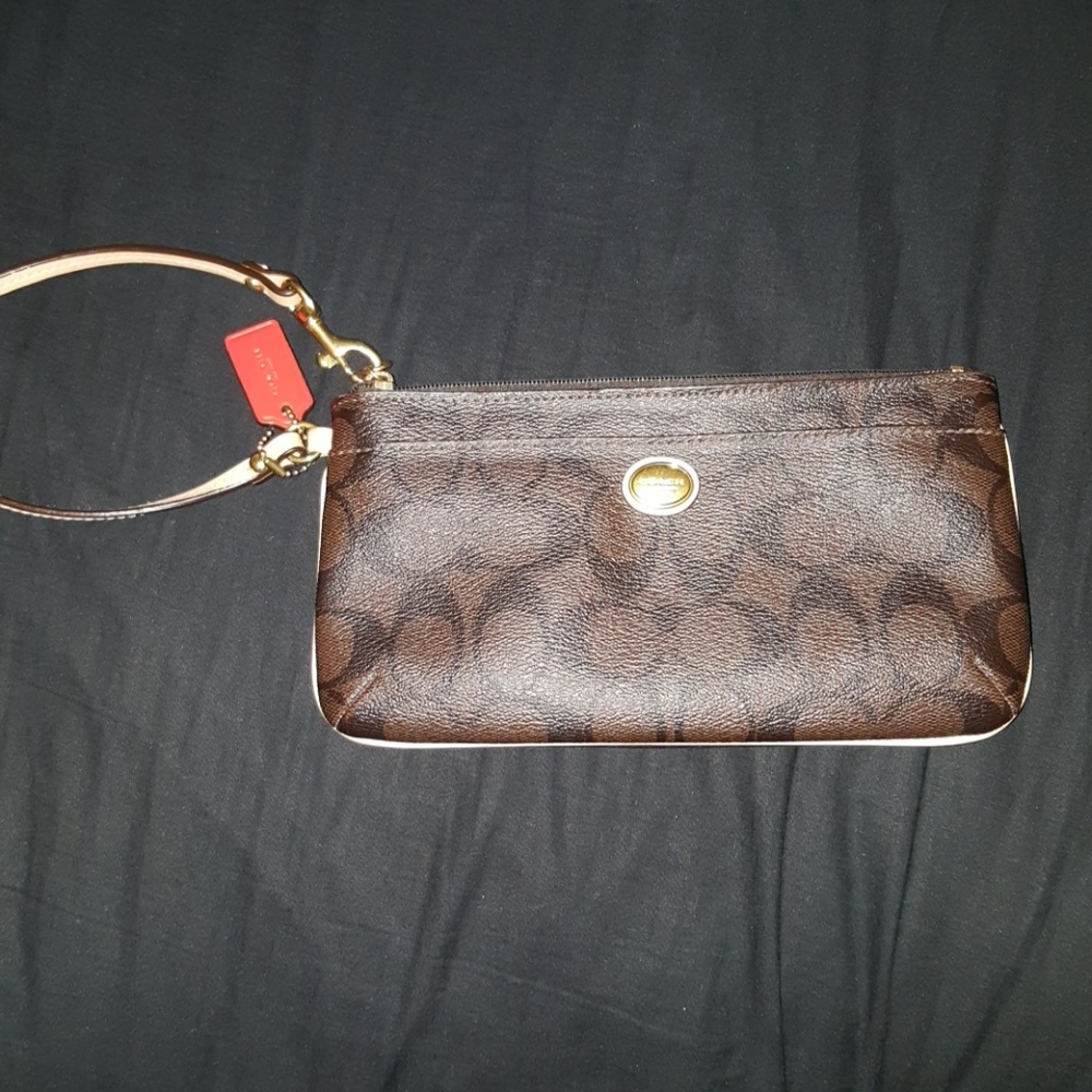 Authentic Coach wristlet